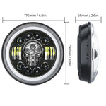 Phares LED tête de mort