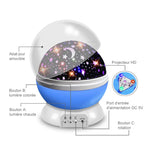 Ciaovie™ Veilleuse Romantique Lampe de Projecteur LED Starry Sky