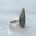 Bague en Argent Aile d'Ange