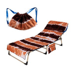 Housse de Chaise Longue de Plage en Microfibre