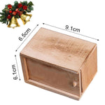 Ciaovie™ Boîte Effrayante en Bois (Style Aléatoire)