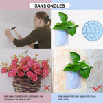 Vase À Fleurs Collant En Silicone Magique