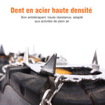 Ciaovie ™ 18 Dents Crampons Antidérapantes en Acier Inoxydable
