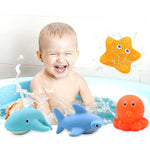 Jouet de Bain de Pêche pour Bébés (7 pièces)