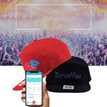 Chapeau DIY d'affichage à LED
