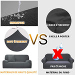 Housse de Canapé Élastique Universelle Imperméable 8 couleurs