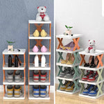 Organisateur de rangement pour étagère à chaussures multicouche