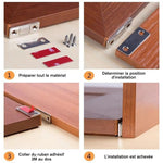 Ferme-Porte Magnétique sans Poinçon