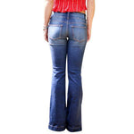Ciaovie™ Femmes Mode Taille Haute Jeans Évasé