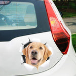 Autocollant de Voiture de Mignon Animal créatif en simulation 3D