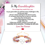 Pour petite-fille - For You Are Always In Mine Perles Bracelets