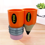 Porte-stylo créatif en forme de crayon