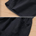 Short d'été en Coton et Lin pour Homme