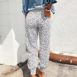 Pantalon Baggy Décontracté pour Dames avec Poches