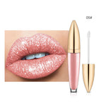 Rouge à lèvres longue durée brillant diamant 18 couleurs
