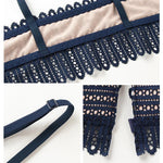 Soutien-gorge Respirant en Dentelle Agrafes Devant