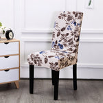 Housse de chaise multicolore en spandex