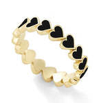 BAGUE EN FORME DE COEUR D'AMOUR