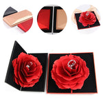 Ciaovie™ Boîte à Bagues Rose Pop-up 3D