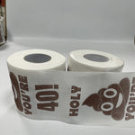 Papier toilette décoratif amusant