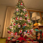 Costume de Père Noël de Porte-Couverts Décoration