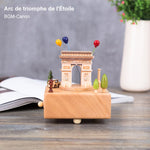 Boîte à Musique en Bois
