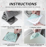 Autocollant Jetable Anti-Colmatage de Drain de Plancher