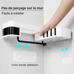 Ciaovie™ Étagère de Douche Rangement Salle de Bain Montage Réglable Sans Perçer