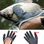 Gant antidérapant pour attraper du poisson