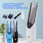 Tondeuse pour poils d'animaux avec aspiration