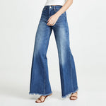 Ciaovie™ Jeans en Jean Évasée pour Femme des Années 70
