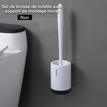 Brosse de Toilette en Silicone Antibactérienne