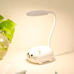 Lampe de Bureau LED Chat de Dessin Animé