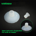 Simulation d'aménagement paysager d'aquarium Méduse fluorescente transparente