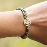 Bracelet Arbre de Vie Tressé à La Main