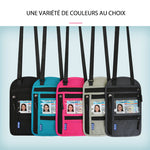 Portefeuille de voyage avec porte-passeport anti-RFID