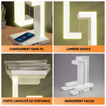 Lampe de charge sans fil flottante