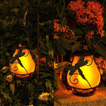 Lumière de Jardin Solaire Enflammée Délicate