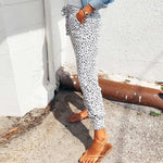 Pantalon Baggy Décontracté pour Dames avec Poches