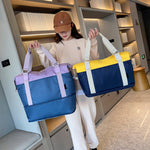 Sac de voyage de grande capacité à couleurs vives