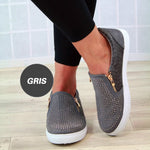Ciaovie™ Mocassins Plats à Enfiler en Cuir PU