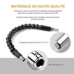Extension Flexible de Foret Tournevis Arbres Souples