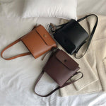 Sac en Forme de Seau en PU