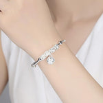 Bracelet De Cloche De Perles De Transit De Fleurs