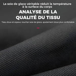 Cagoule cycliste avec protection faciale en soie de glace