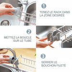 Support d'arrangement d'évier de cuisine