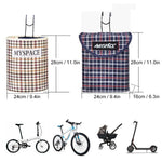 Panier Avant de Vélo en Toile Pliable