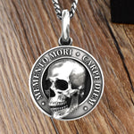 Pendentif tête de mort Memento Mori