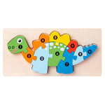 Puzzle en bois 3D éducatif pour enfants