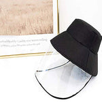 Casquette de Protection Amovible Anti-salive Anti-poussière